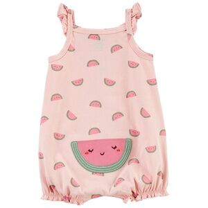 Carter's Baby Girl Carter's 1-Piece Pink Watermelon Romper
